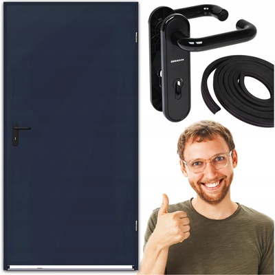 Hörmann Technické ZK ISO 90 x 200 cm antracit zateplené