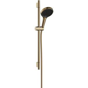 Hansgrohe Rainfinity - Комплект от душ-глава, штанга и маркуч, 3 режима на струята, златист 28745990 (28745990)