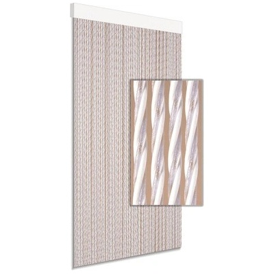 Záves na dvere DARA 90x210cm biely