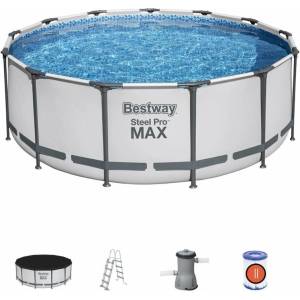 Bestway Басейн Bestway Steel Pro MAX 5618W, Ø396 х 122 см с помпа и покривало