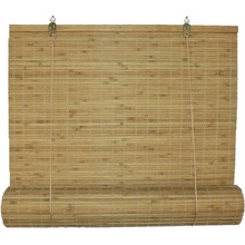 Košíkárna Bambusová roleta 180x150 cm orech svetlo hnedá