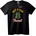 NOONEBRAND Тениска При Съмнение Пътувай - 2XL, Black