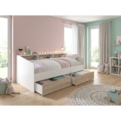 Parisot Sleep so zásuvkami oak