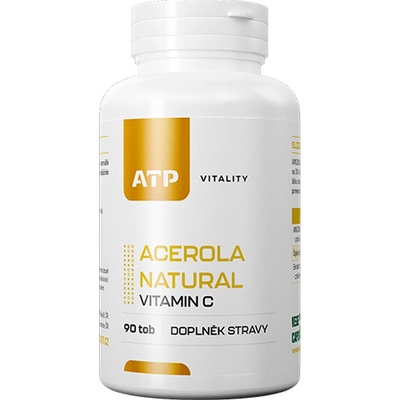 ATP Vitality Acerola Natural Vitamín C 90 tabliet
