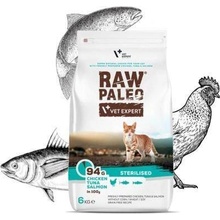 VETEXPERT Raw Paleo Sterilised Chicken&Tuna&Salmon 6 kg