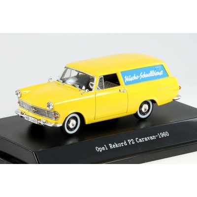 Opel Rekord P2 Caravan Wash 1960 žlutá Starline models 1:43