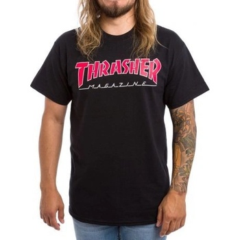 Thrasher Outlined black red