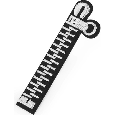 Prima-obchod Nažehlovačka zip, barva 2 černá