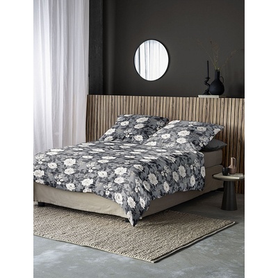 Irisette Luxusné flanel obliečky Koala 8531-11 sivá 140x200 70x90
