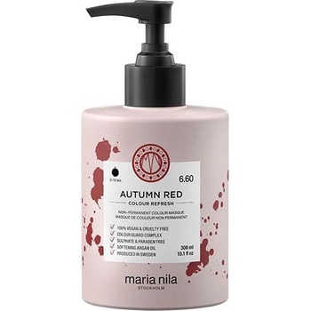 Maria Nila Colour Refresh Autumn Red 6.60 maska s farebnými pigmentami 100 ml