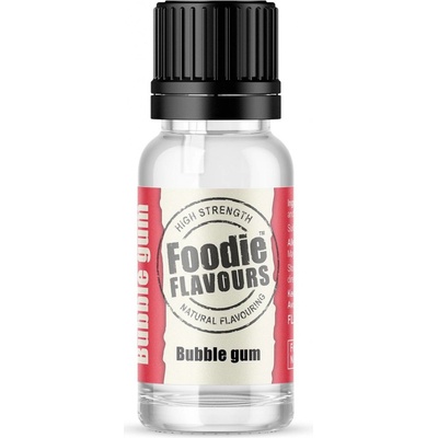 Foodie Flavours Prírodná koncentrovaná príchuť 15 ml žuvačky