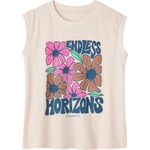 Passenger Дамски топ Passenger Women's Endless Horizons Recycled Cotton Vest Top - White Sand (916-6044-0212)