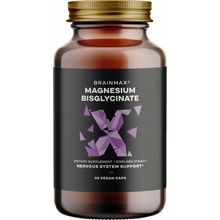 BrainMax Magnesium Bisglycinate 90 rastlinných kapsúl