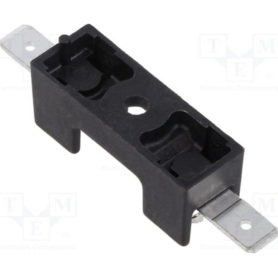 EATON/BUSSMANN BK-S-8201-1-R Zásuvka; 6,3x32mm; na panel; 30A; 300VAC; Póly: 1; 300VDC