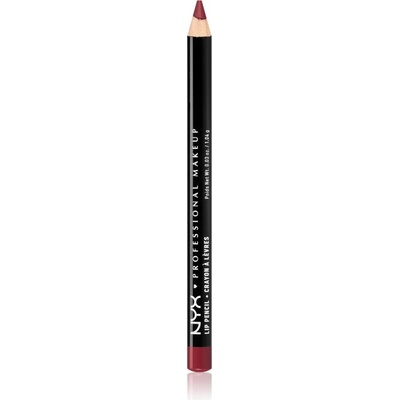 NYX Professional Makeup Slim Lip Pencil прецизен молив за устни цвят 817 Hot Red 1 гр