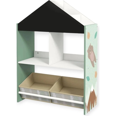 Ginger Home Етажерка за играчки и книжки Ginger Home - Forest (TF6806)