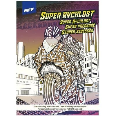 MFP 5301177 Omalovánky antistresové Super rychlost 210x290mm/32s