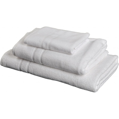 Caretrade ručník 50 x 100 cm bílý s proužkem