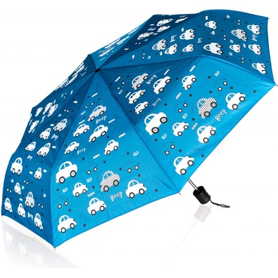 Pretty Up deštník 52cm skládací mění barvy MO autíčka