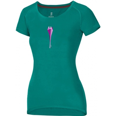 Ocún Raglan T Women peacock blue