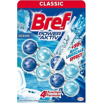 Bref Power Aktiv 4 Formula WC blok Duopack Ocean Breeze 2 x 51 g