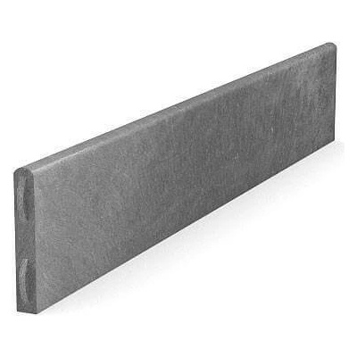 Recyklát zahradní obrubník; 240x30mm; 1,2m; Šedý