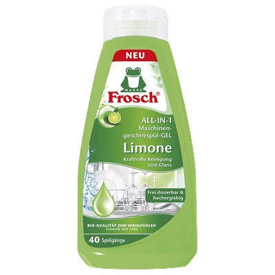 Frosch Гел за миене на съдове Frosch All-in-1, 40 измивания (1516594-2)