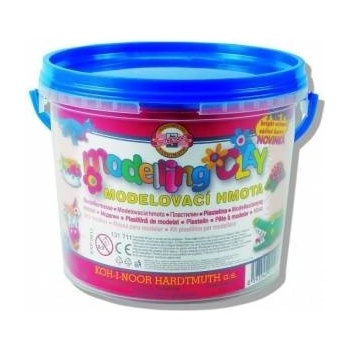 KOH-I-NOOR Plasticine in a bucket 8 colors 700g
