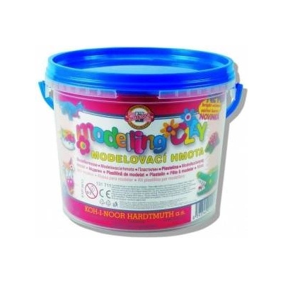 KOH-I-NOOR Plasticine in a bucket 8 colors 700g