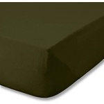 Catherine Lansfield Еластичен фланелен чаршаф в цвят каки 135x190 cm Brushed - Catherine Lansfield (BD/57738/W/DFD/GR)