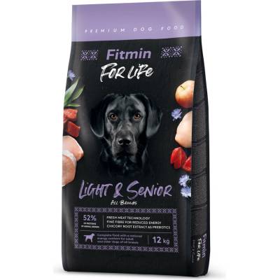 Dibaq Fitmin For Life Light & Senior храна за кучета 12 kg