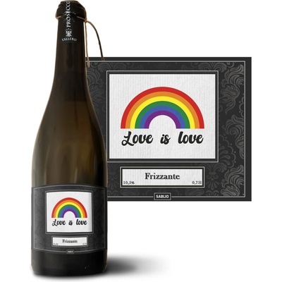 Sablio Love is love 2 Prosecco biele suché šumivé víno 10,5 % 0,75 l (holá fľaša)
