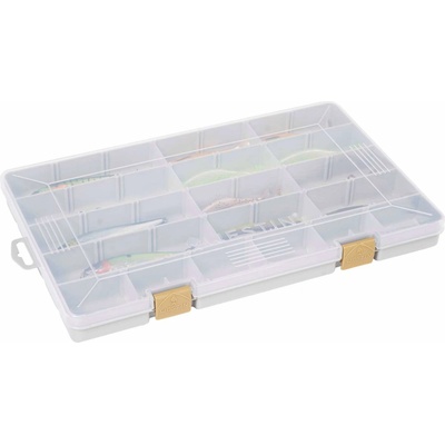 Westin Krabička W3 Tackle Box Grey Clear 35,5x22,5x3,5 cm