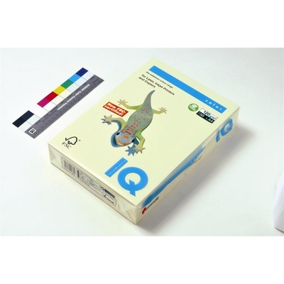 IQ color papír barevný A4 120g m2 pastelový žlutý YE23 250 listů – Zboží Dáma