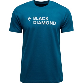 Black Diamond Мъжка тениска Black Diamond Mini Stacked S/S Tee T-shirt - Indigo (216-5242-0213)