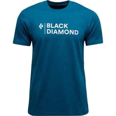 Black Diamond Мъжка тениска Black Diamond Mini Stacked S/S Tee T-shirt - Indigo (216-5242-0213)