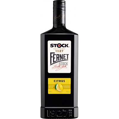 Fernet Stock Citrus 27% 1 l (holá láhev)