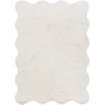 Universal Бял килим подходящ за пране 160x230 cm Mellow - Universal (51136)
