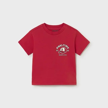 MAYORAL Тениска къс ръкав mix sport в цвят домат за бебе момче Mayoral