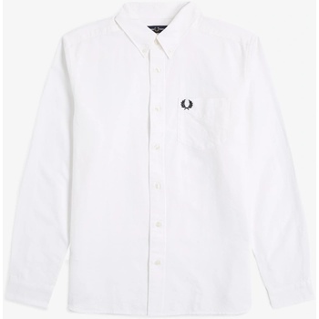 Fred Perry Oxford Shirt - White100