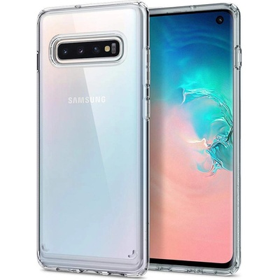 Spigen Ultra Hybrid Case - хибриден кейс с висока степен на защита за Samsung Galaxy S10 (прозрачен)