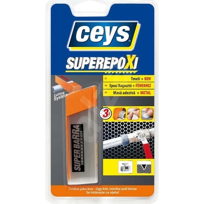Ceys dvousložkový tmel Super Epoxi kov, 47 g
