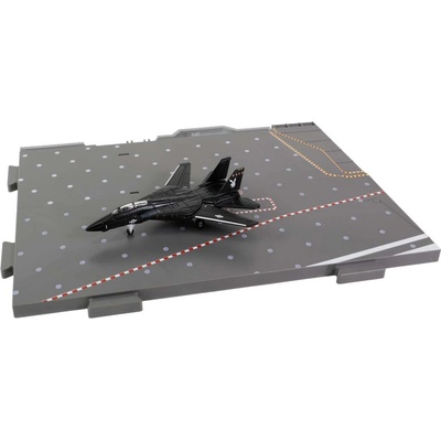 Forces of Valor Section #G deck + F-14A BuNo. 161444 VX-4 Evaluators NAS Point Mugu 1987 1:200