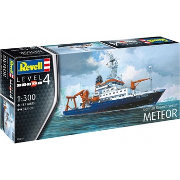 Revell German Research Vessel Meteor Plastic ModelKit 05218 1:300