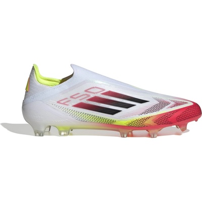 Adidas Мъжки футболни бутонки Adidas F50 Elite Laceless Firm Ground Football Boots Mens - White/Red