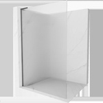 Mexen Kioto L душ кабина Walk-in 70 x 200 см, райета, gun metal - 800-070-103-95-09 (800-070-103-95-09)