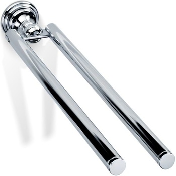 DECOR WALTHER Закачалка на релса за кърпи Decor Walther Classic вертикални двойна хром (0511100)