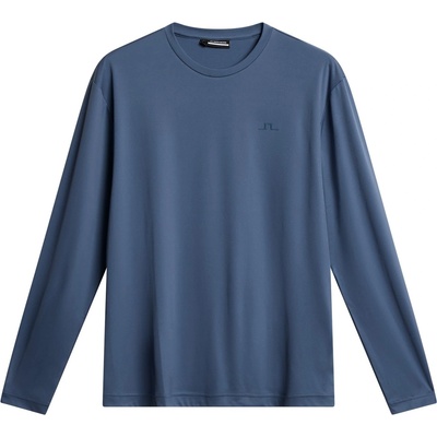 J Lindeberg Тениска J Lindeberg Men's Long-Sleeve T-Shirt - Vintage Indigo