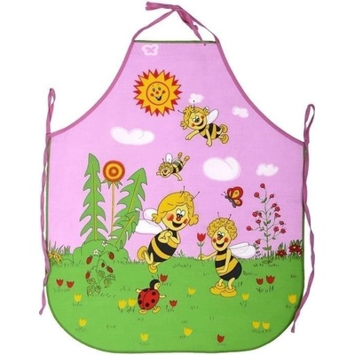 Forbyt Zástěra dětská Včelky růžová