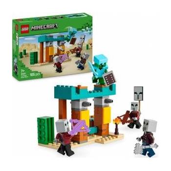LEGO® LEGO® Minecraft The Illager Desert Patrol 21267, 105 pcs